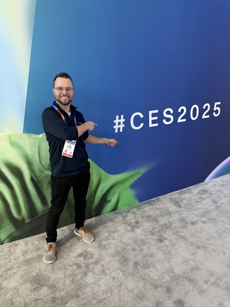 Jens Schmidt auf der CES 2025 in Las Vegas